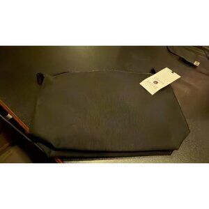 Black Canvas Zip Clutch By Shade & Shore